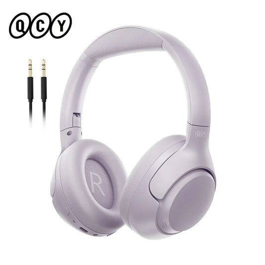 H3 ANC Wireless Headphones Bluetooth 5.4 Hi-Res Audio over Ear Headset 43Db Hybrid Active Noise Cancellation Earphones 60H