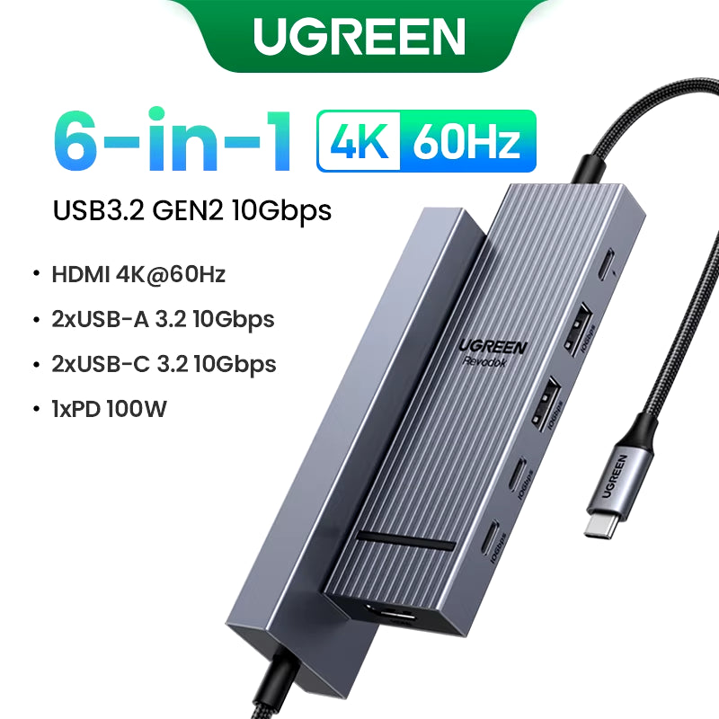 Dual HDMI USB HUB 8K HDMI Adapter 10 in 1 Splitter with RJ45 USB 3.0 PD 100W Dock for Macbook Pro Air M2 M1 USB C HUB